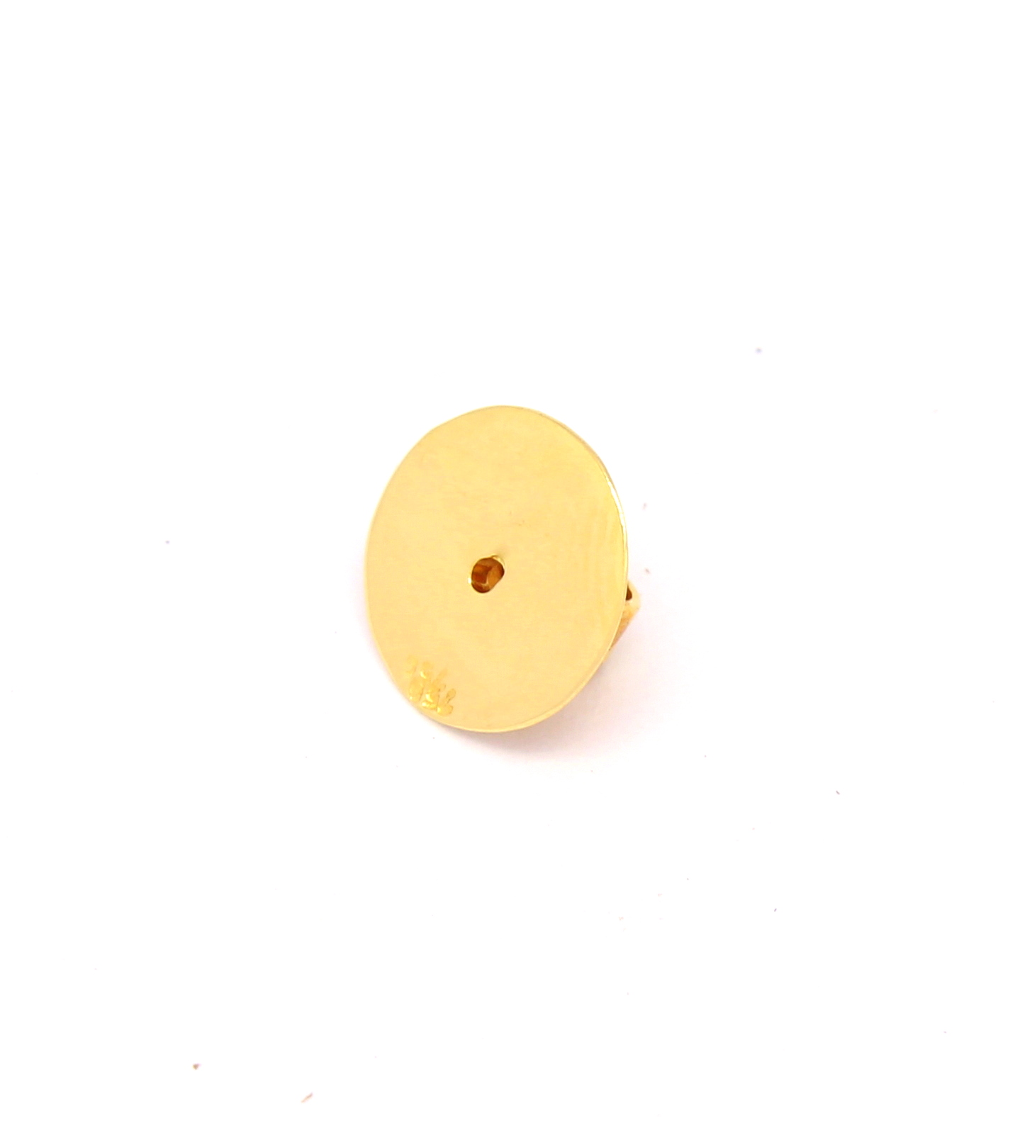 Tarraxa com Sutiã de Orelha Ouro Amarelo 18k 750 (4)