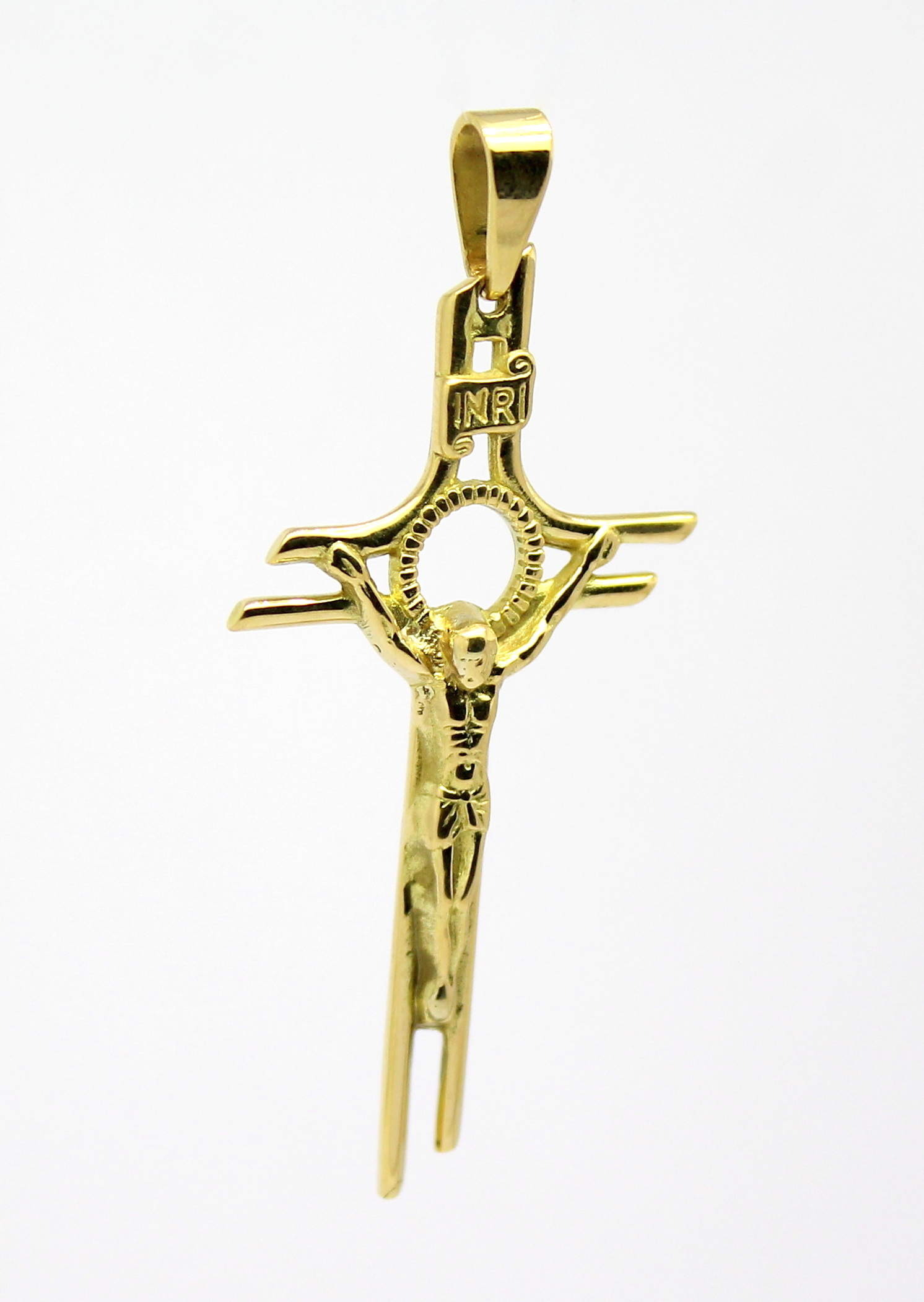 Crucifixo Masculino Ouro 18k 750 (4)