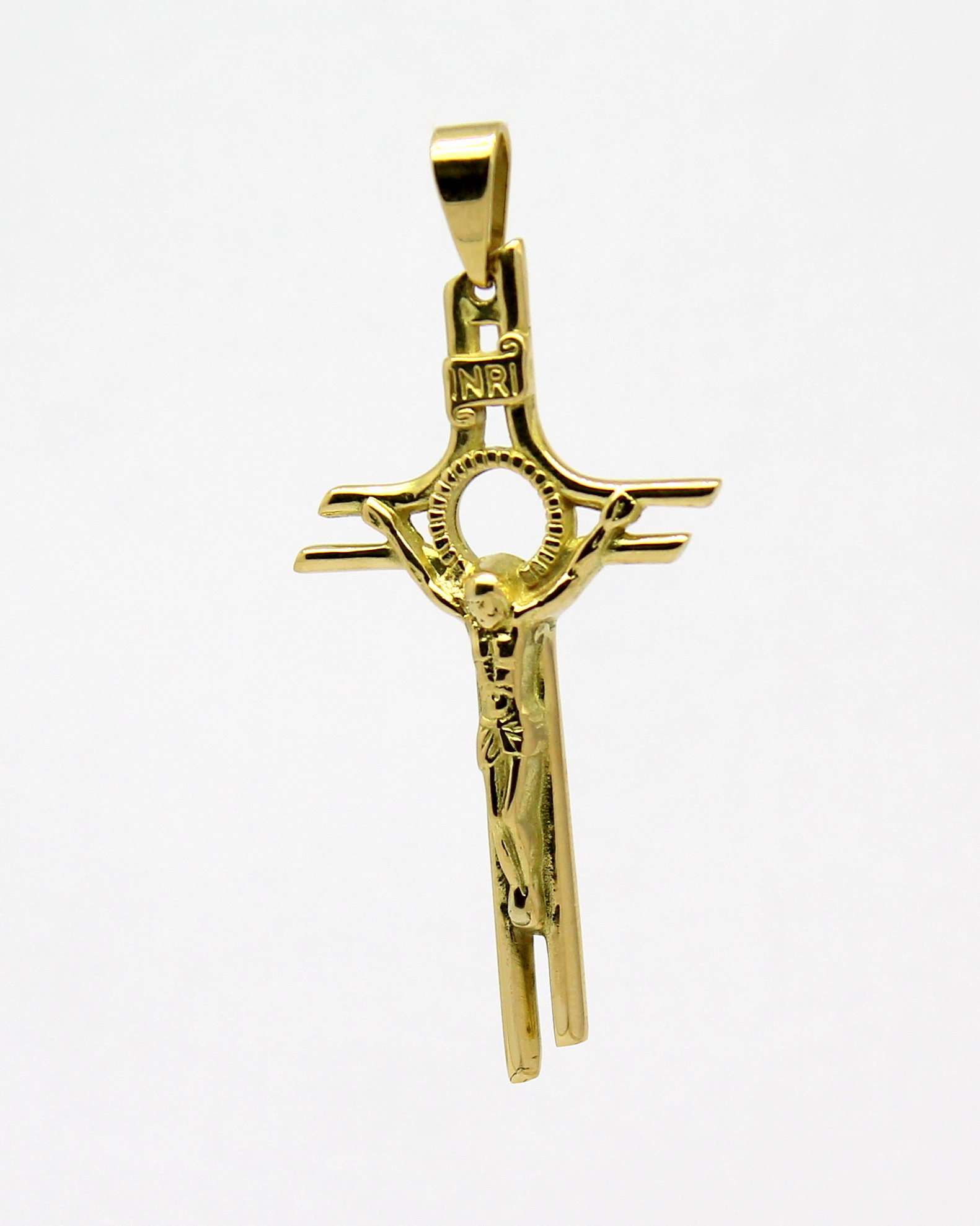 Crucifixo Masculino Ouro 18k 750 (5)