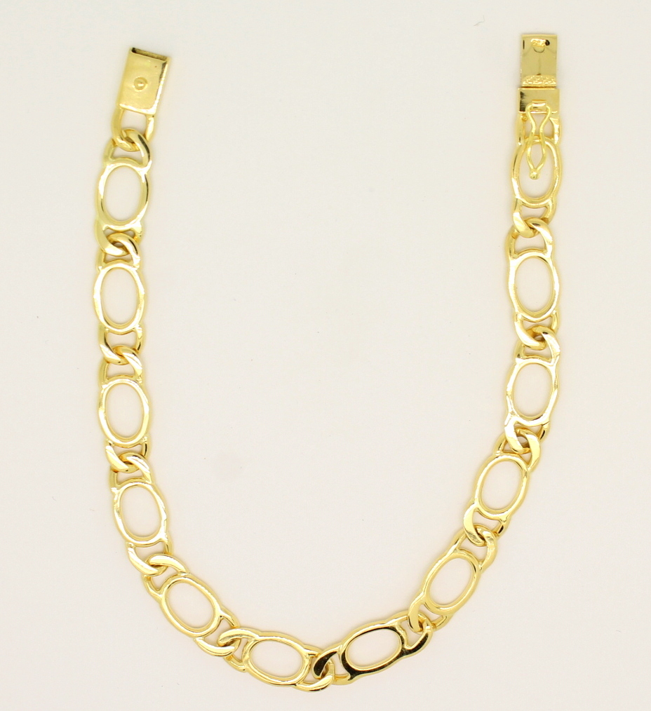 Pulseira Masculina Elos Groumet Ouro 18k 750 (4)