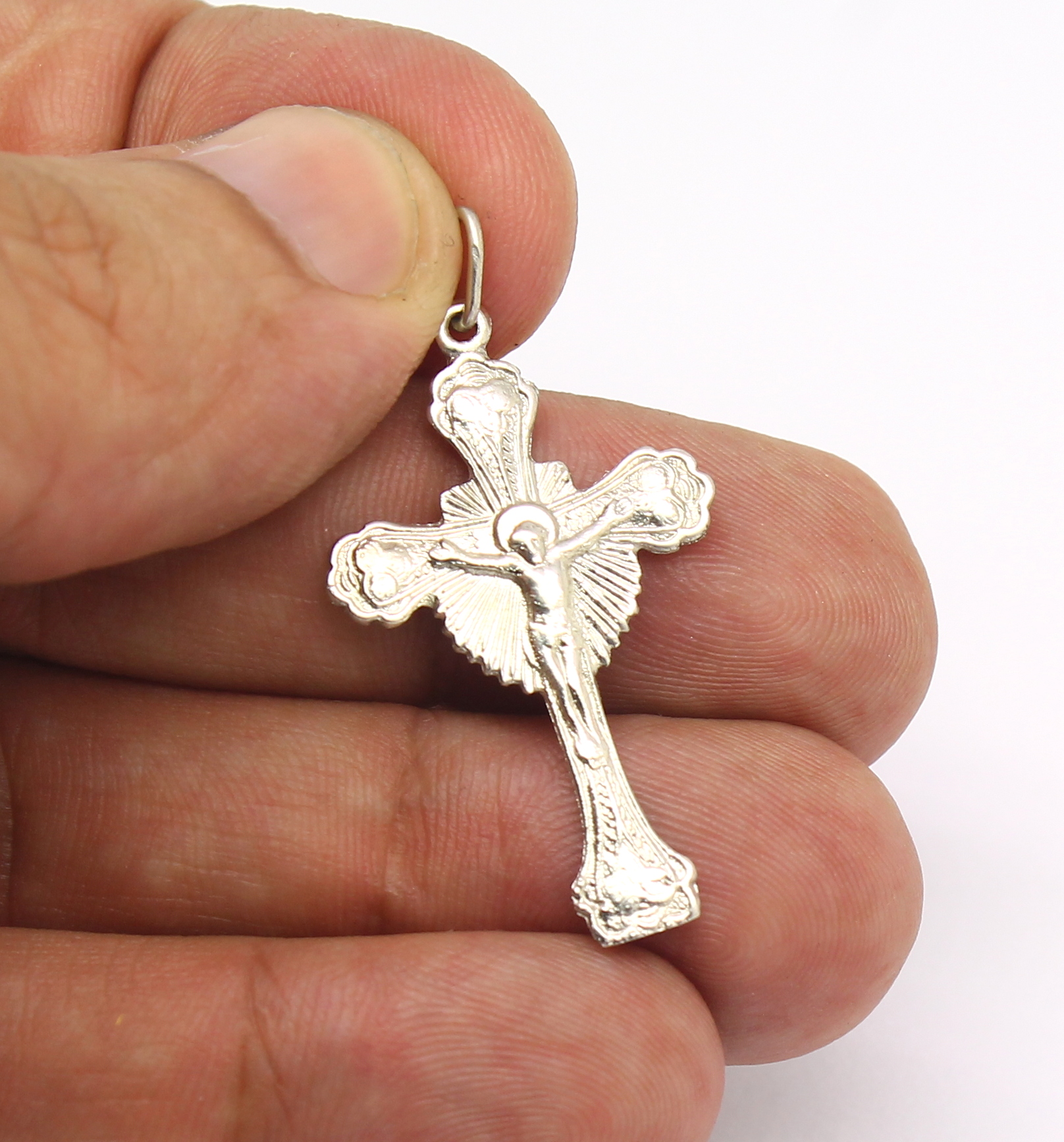Cruz Senhor do Bonfim Prata 950 (11)