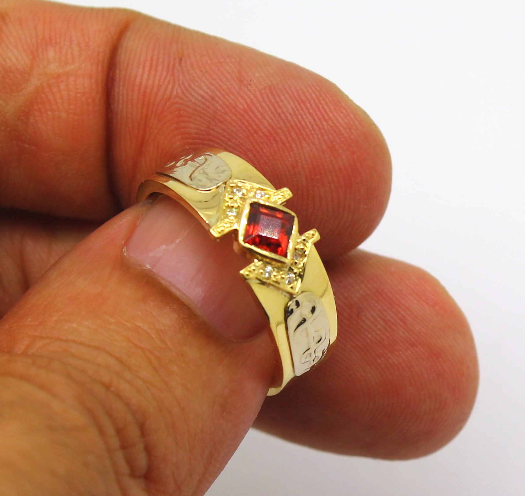 Anel de Formatura Odontologia Ouro 18k (11)