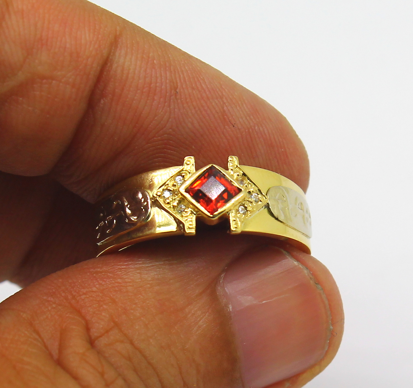 Anel de Formatura Odontologia Ouro 18k (13)