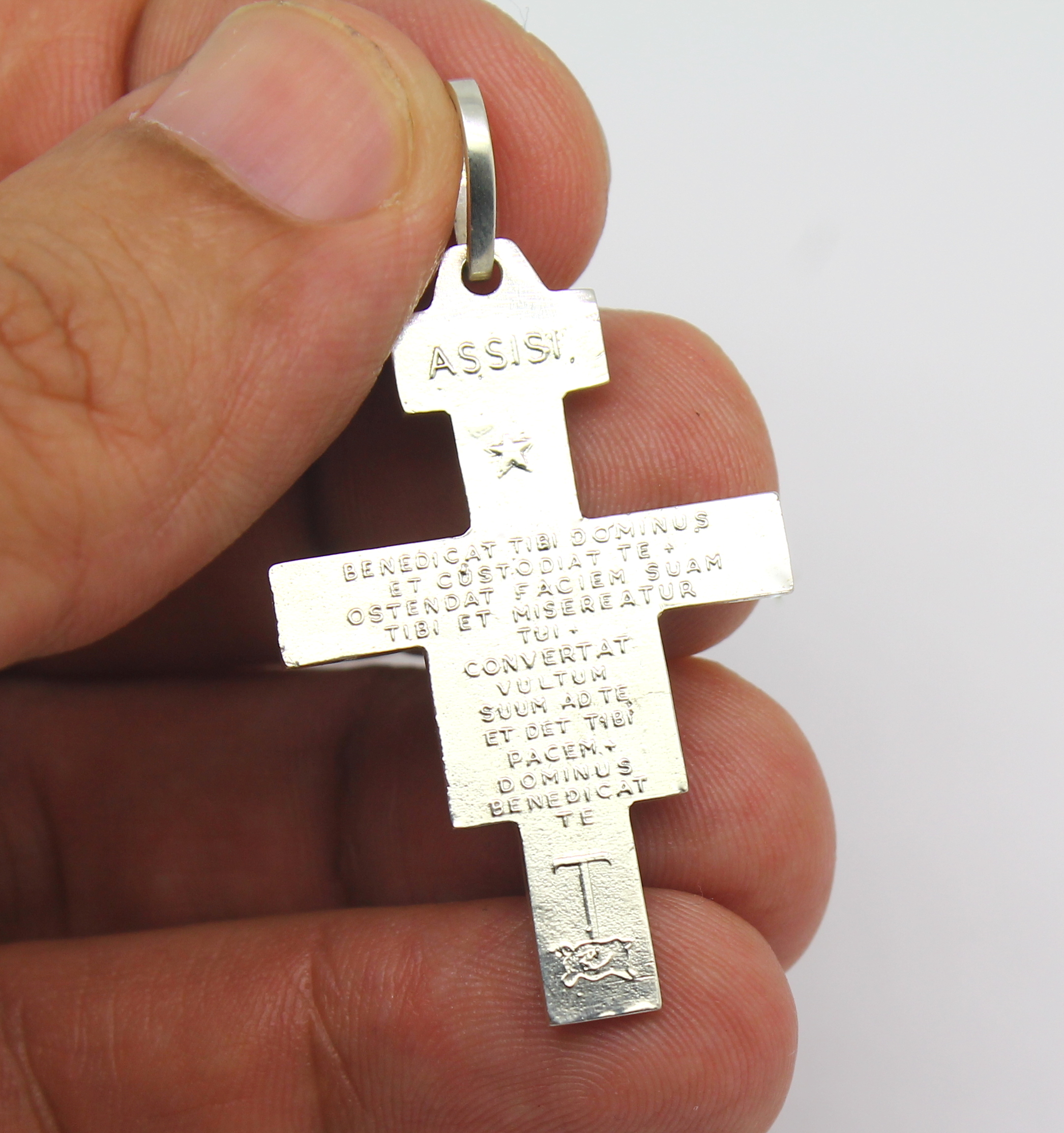 Crucifixo Bizantino de São Damião Prata 950 (10)