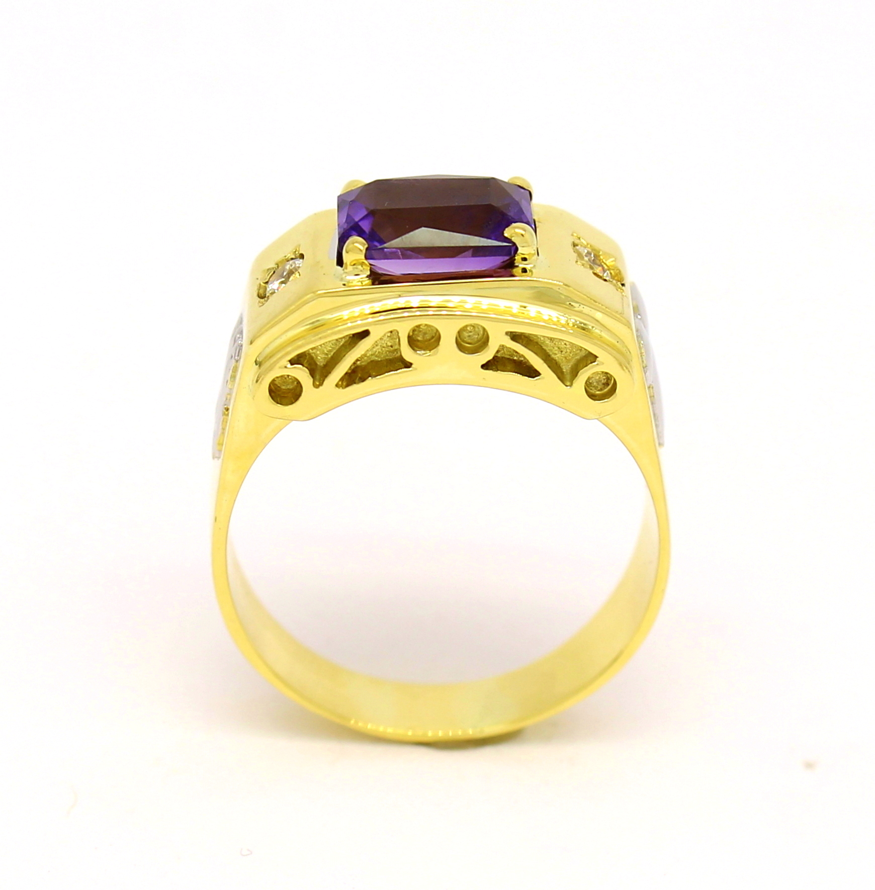 Anel de Formatura Masculino Ouro 18k 750 (3)
