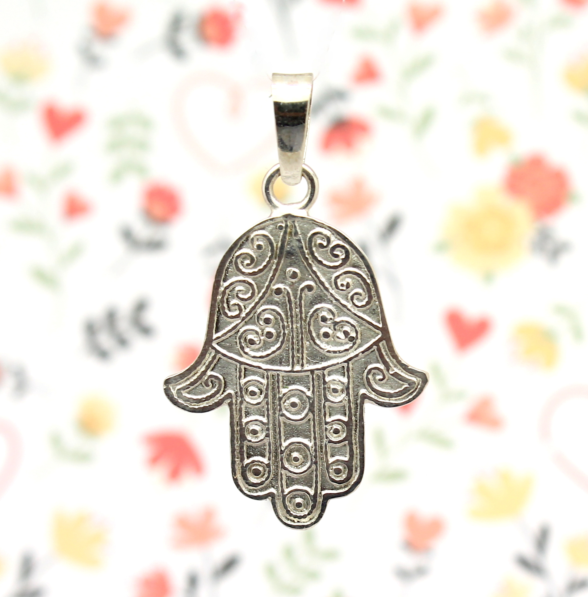Pingente Hamsá Prata 950 (7)