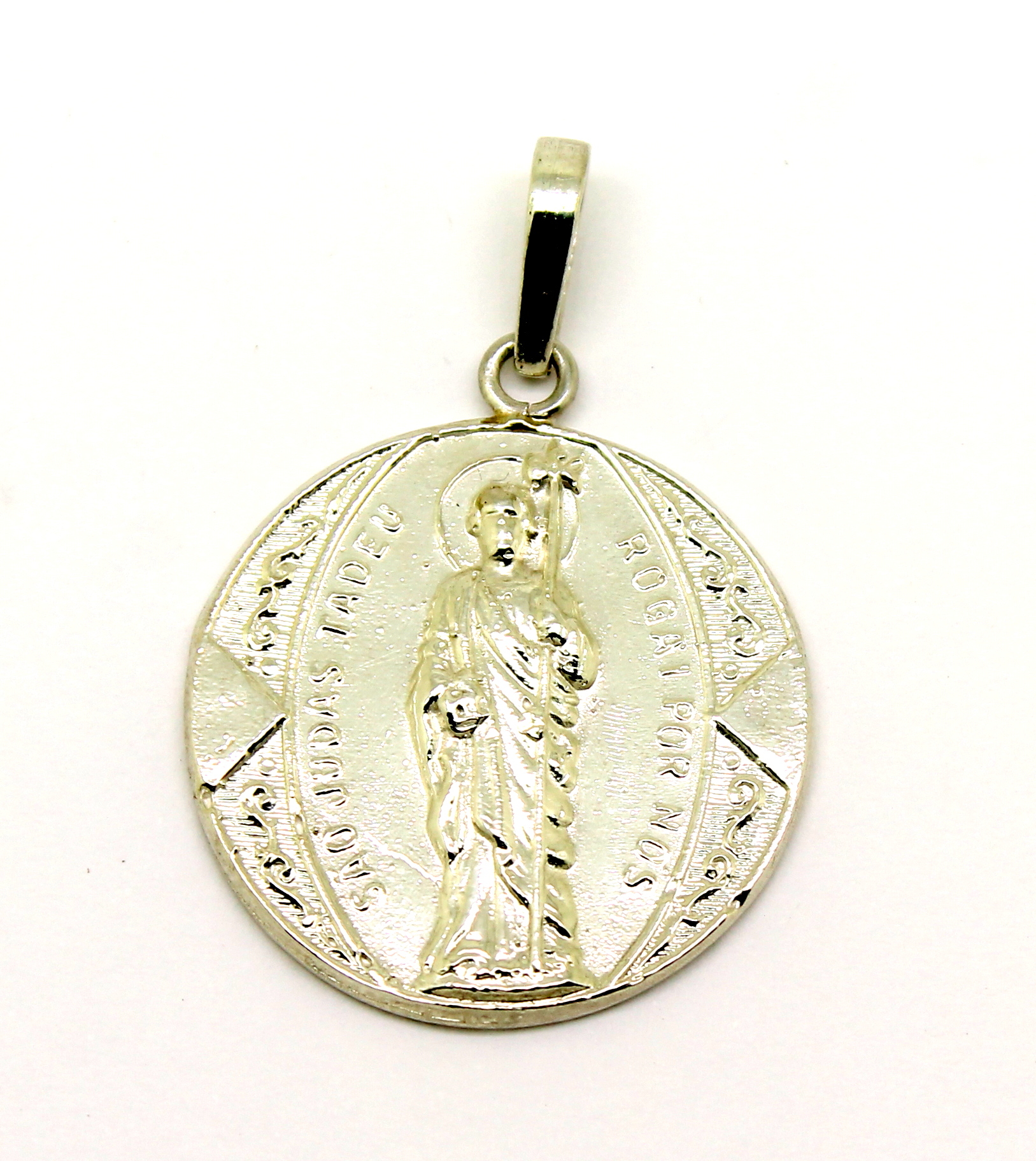 Medalha de São Judas Tadeu Prata 950 (1)