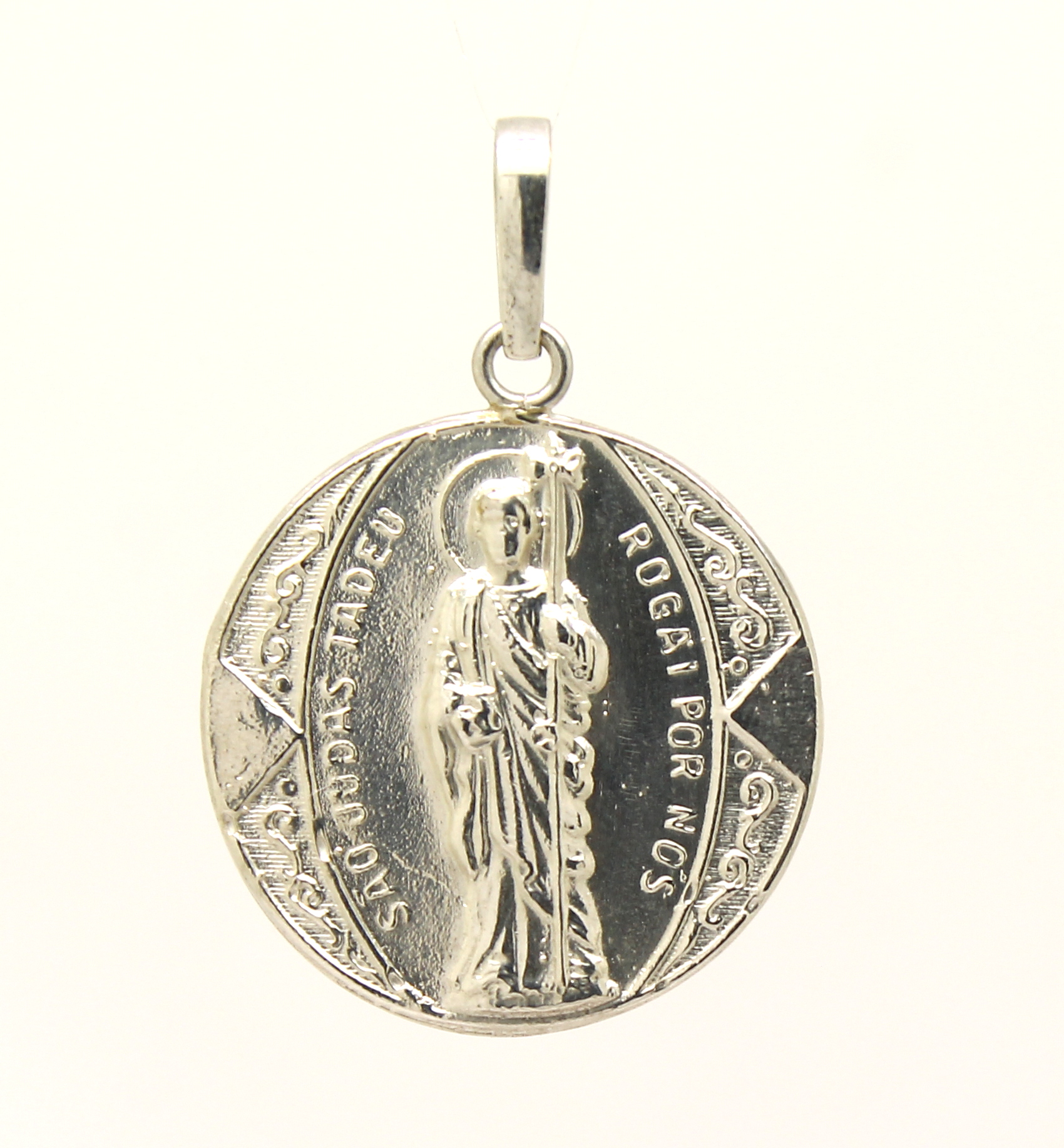 Medalha de São Judas Tadeu Prata 950 (3)