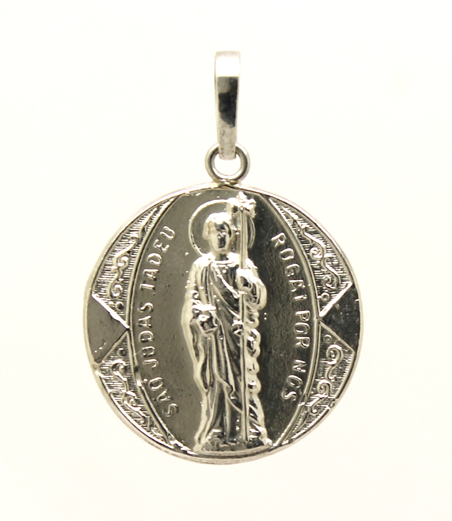 Medalha de São Judas Tadeu Prata 950 (4)