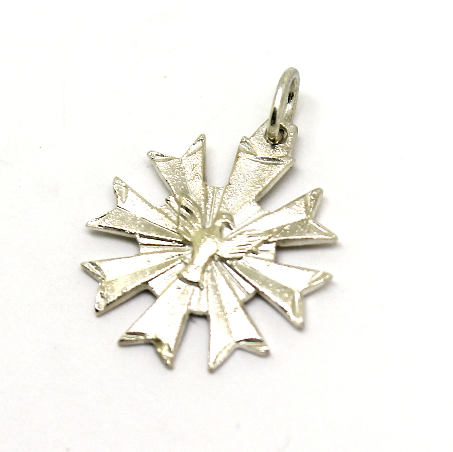 Pingente Divino Espírito Santo Resplendor Prata 950 (6)