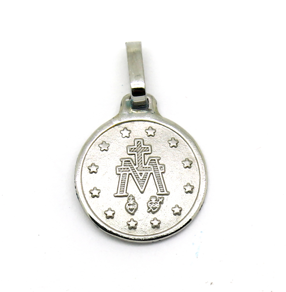 Medalha Milagrosa Redonda Aço 316L (2)