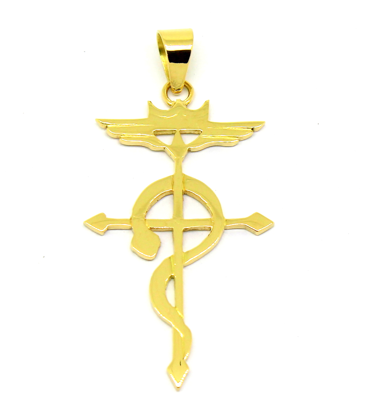 Cruz de Flamel Ouro 18k (1)