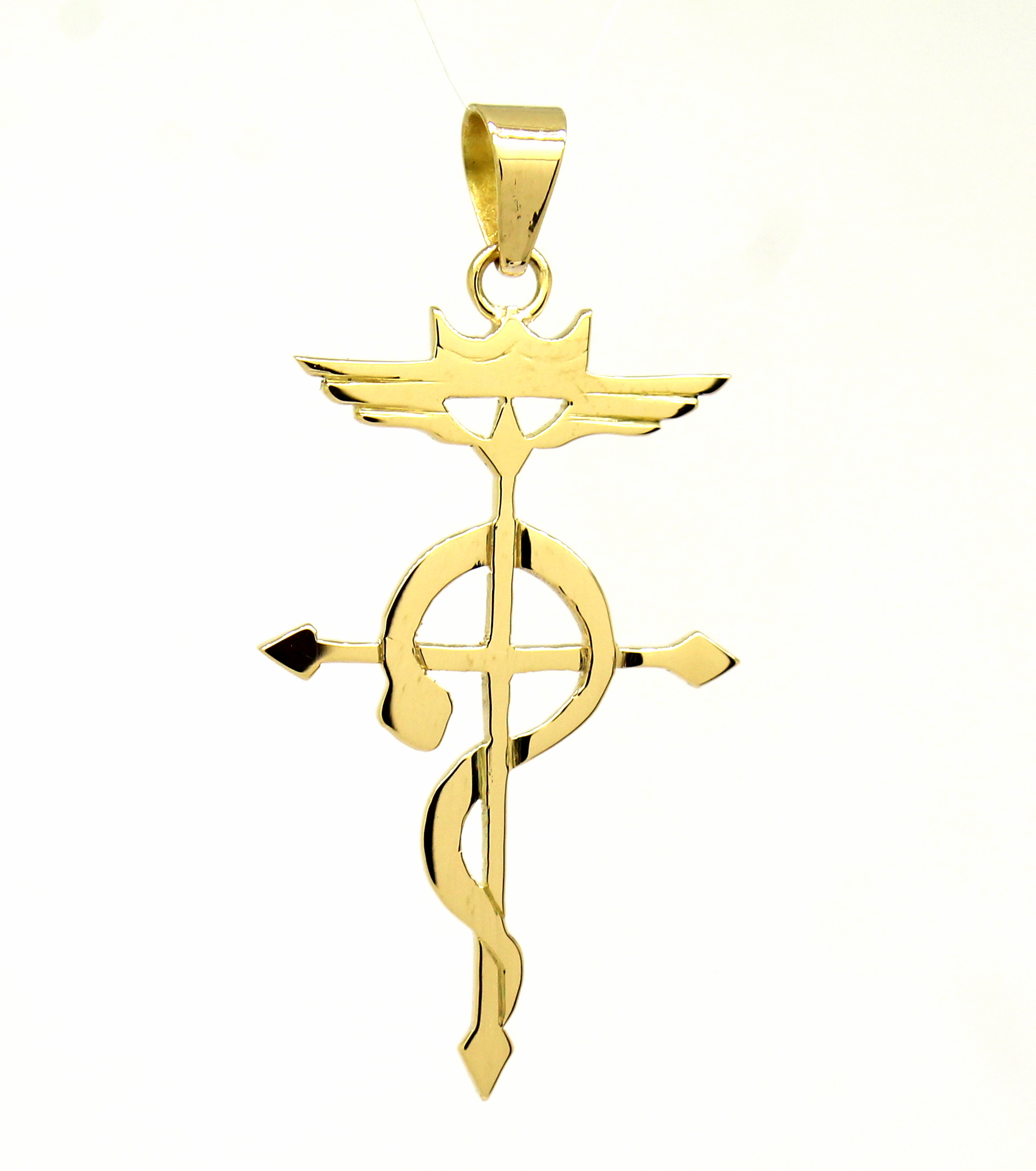 Cruz de Flamel Ouro 18k (11)