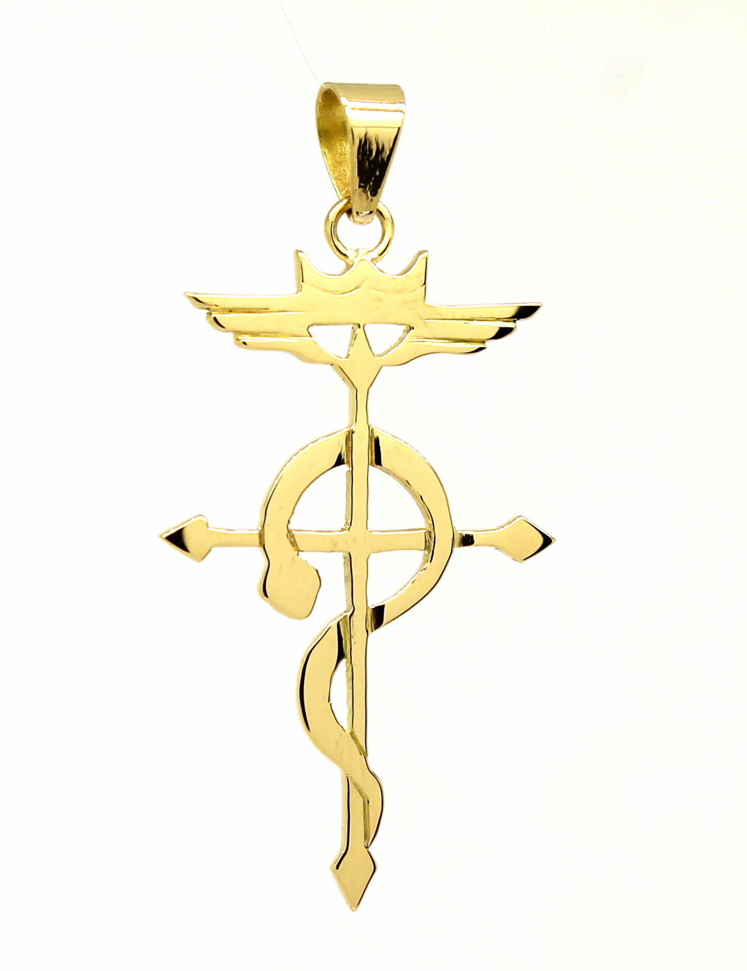 Cruz de Flamel Ouro 18k (12)