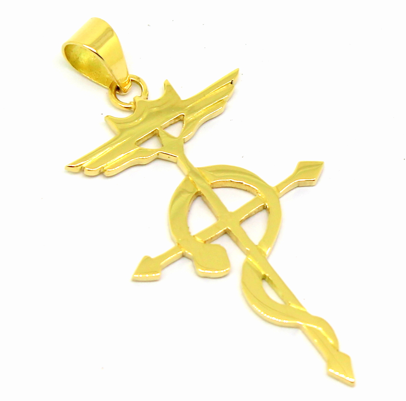 Cruz de Flamel Ouro 18k (3)