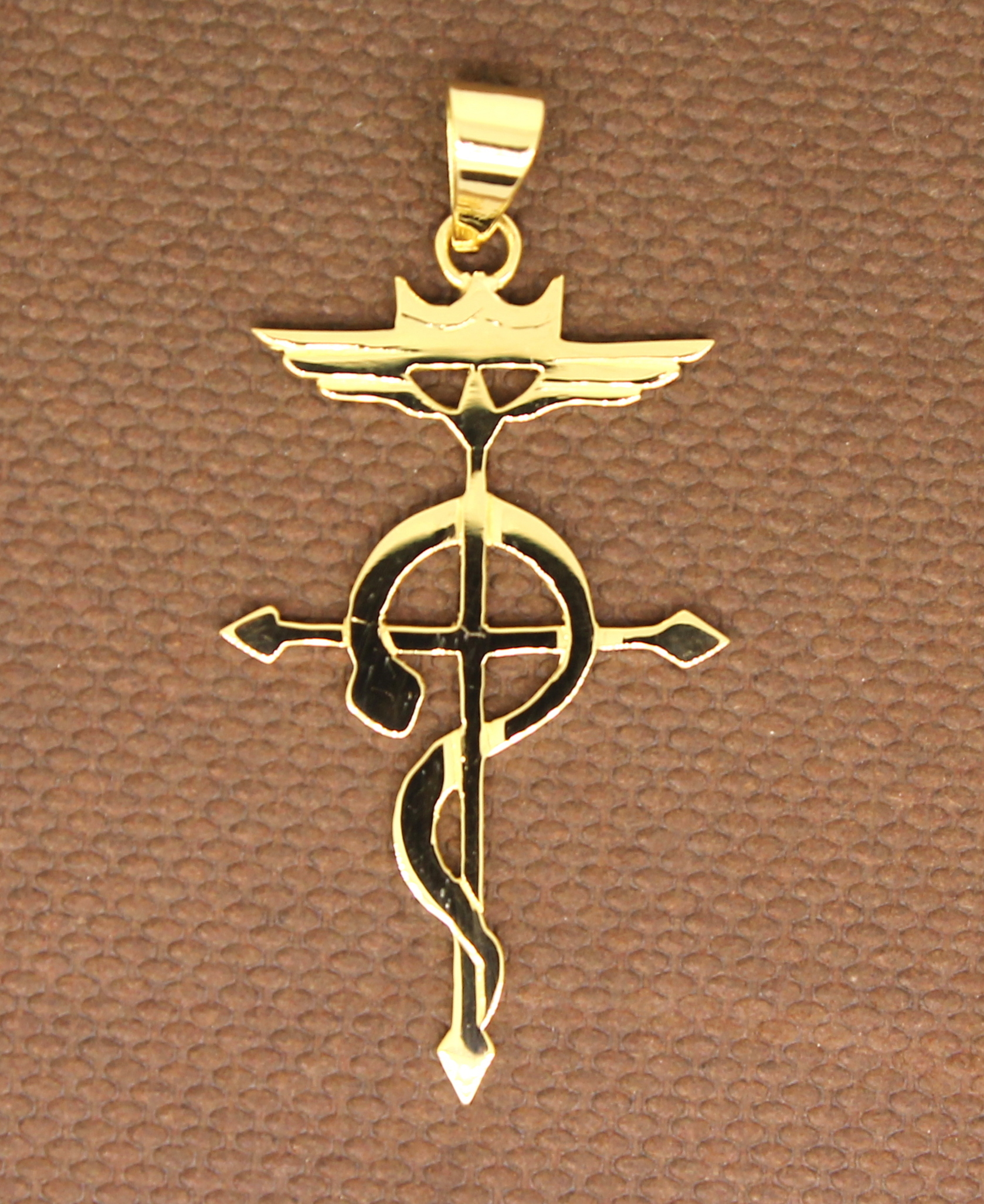 Cruz de Flamel Ouro 18k (7)