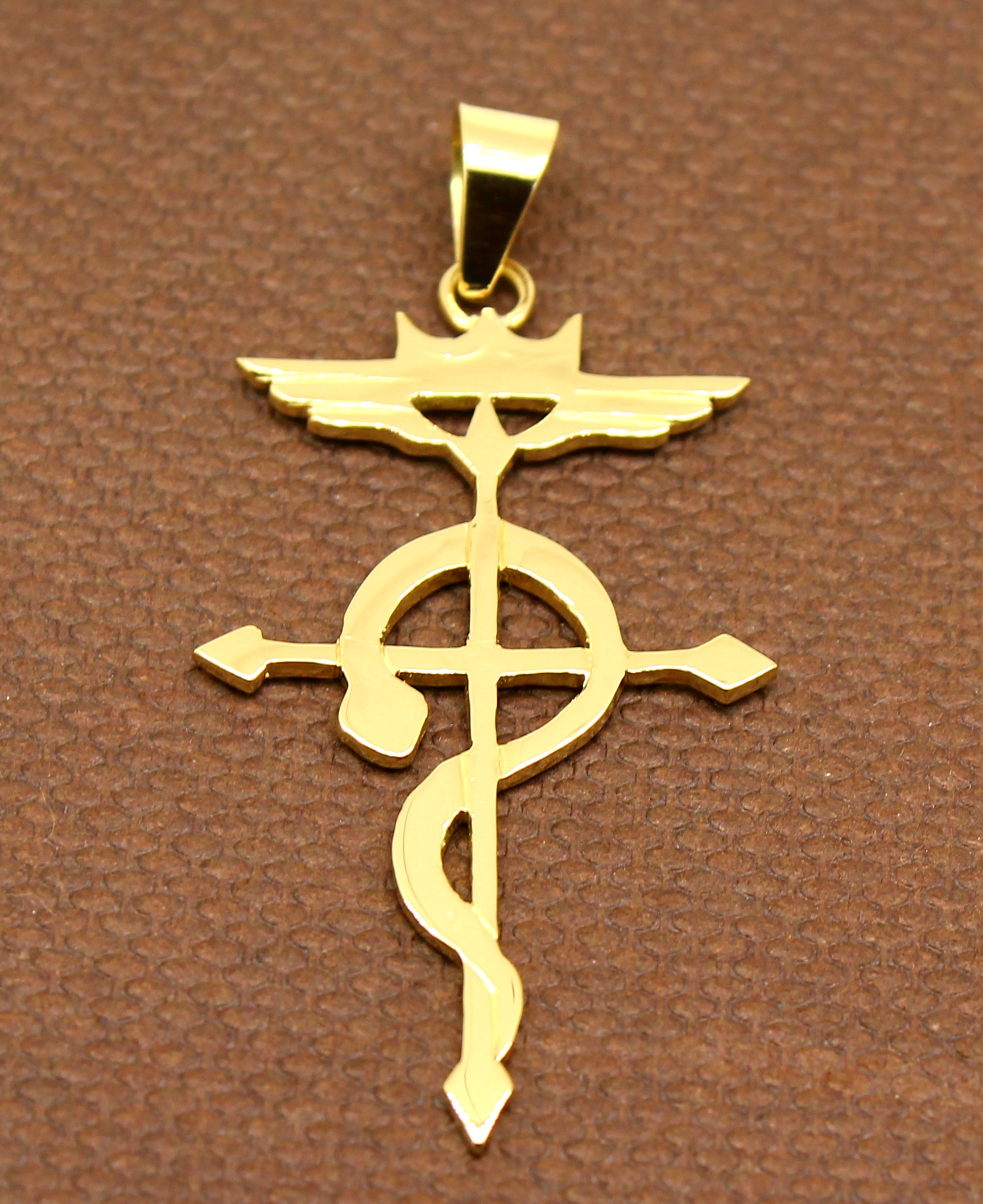 Cruz de Flamel Ouro 18k (8)