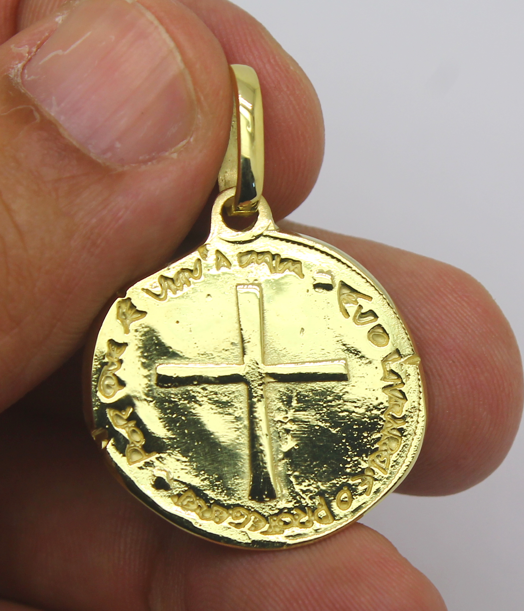 Medalha das Duas Cruzes Grande Ouro 18k (1)