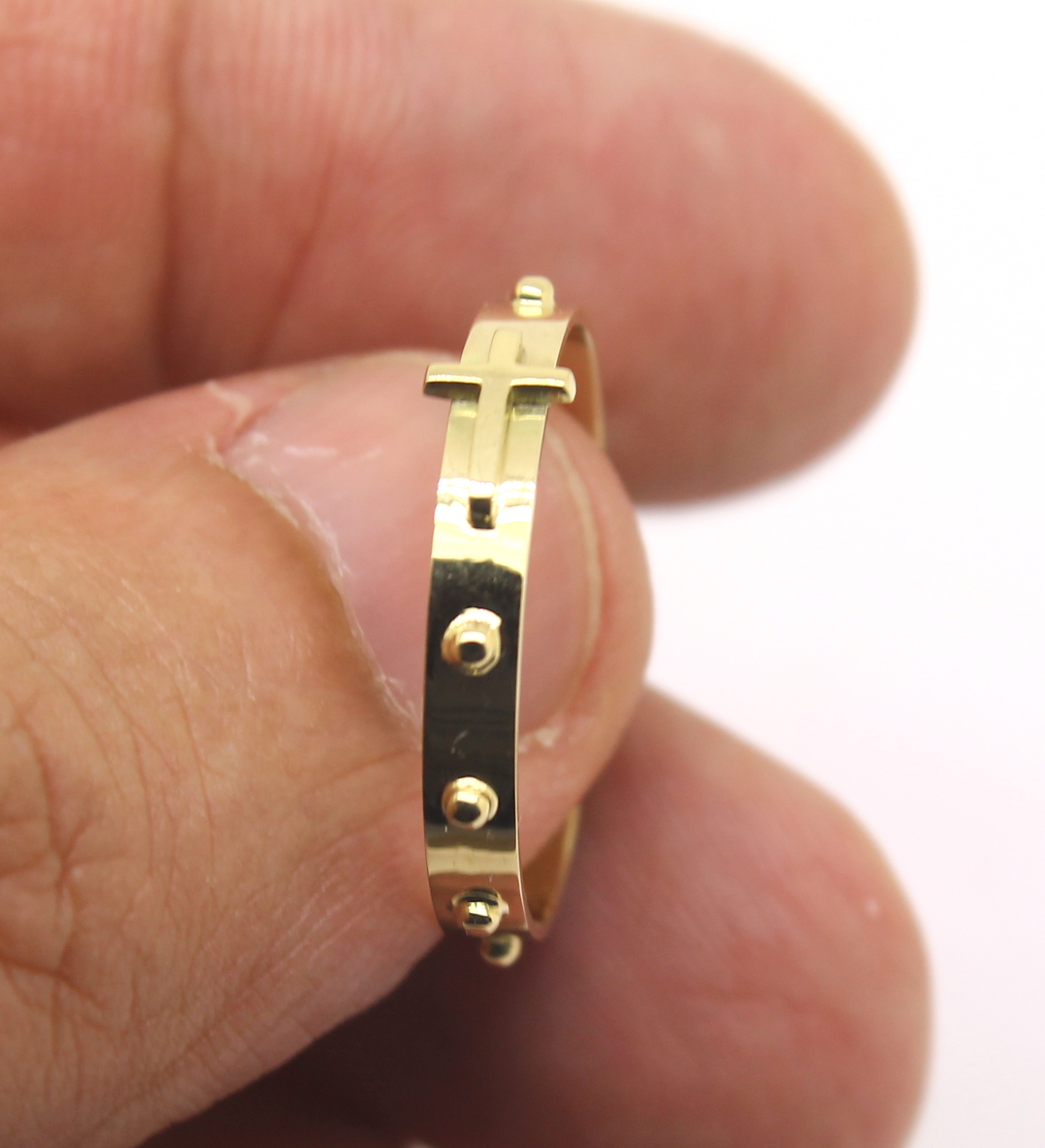 Anel Terço Ouro 18k (4)