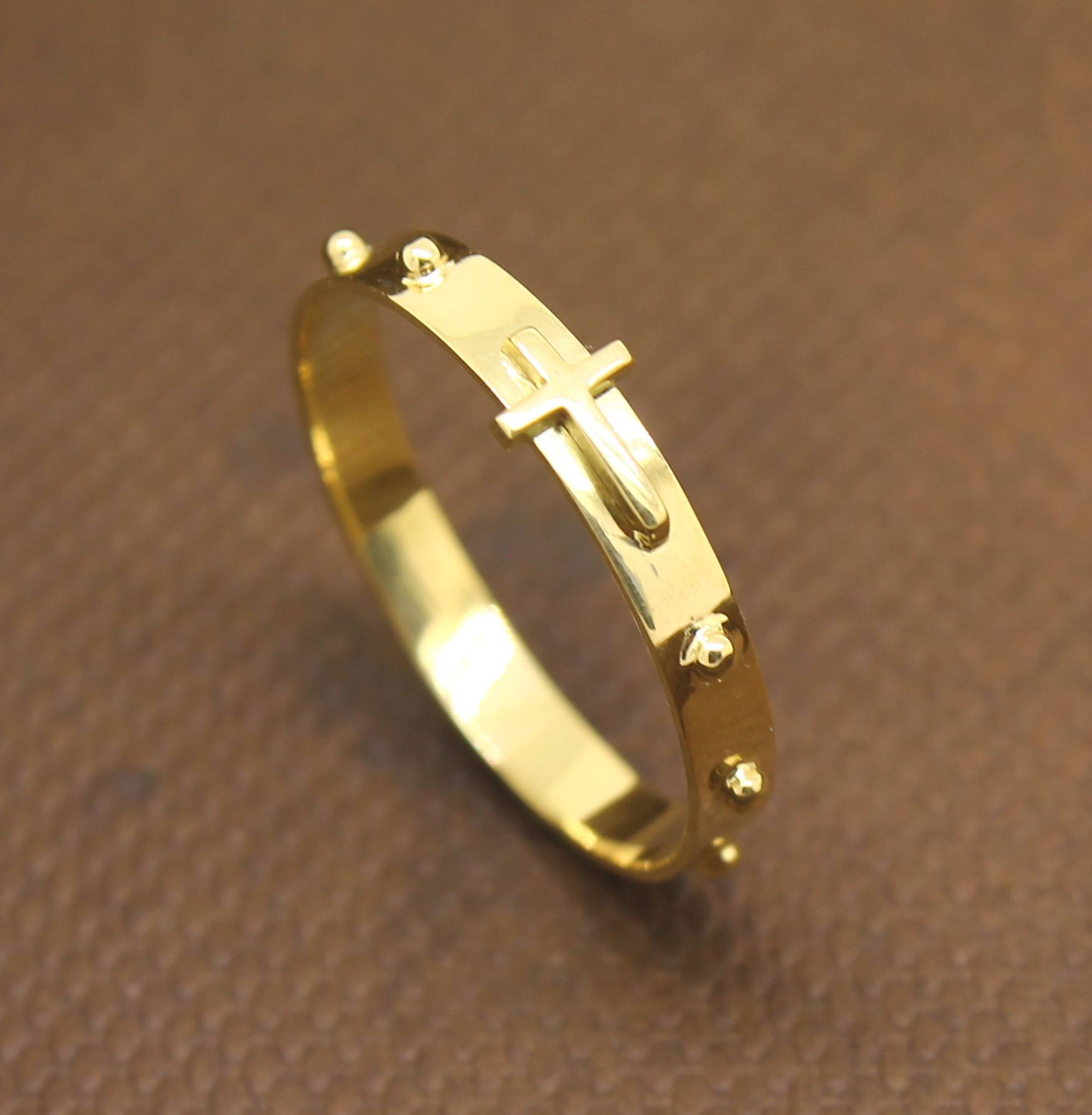 Anel Terço Ouro 18k (9)
